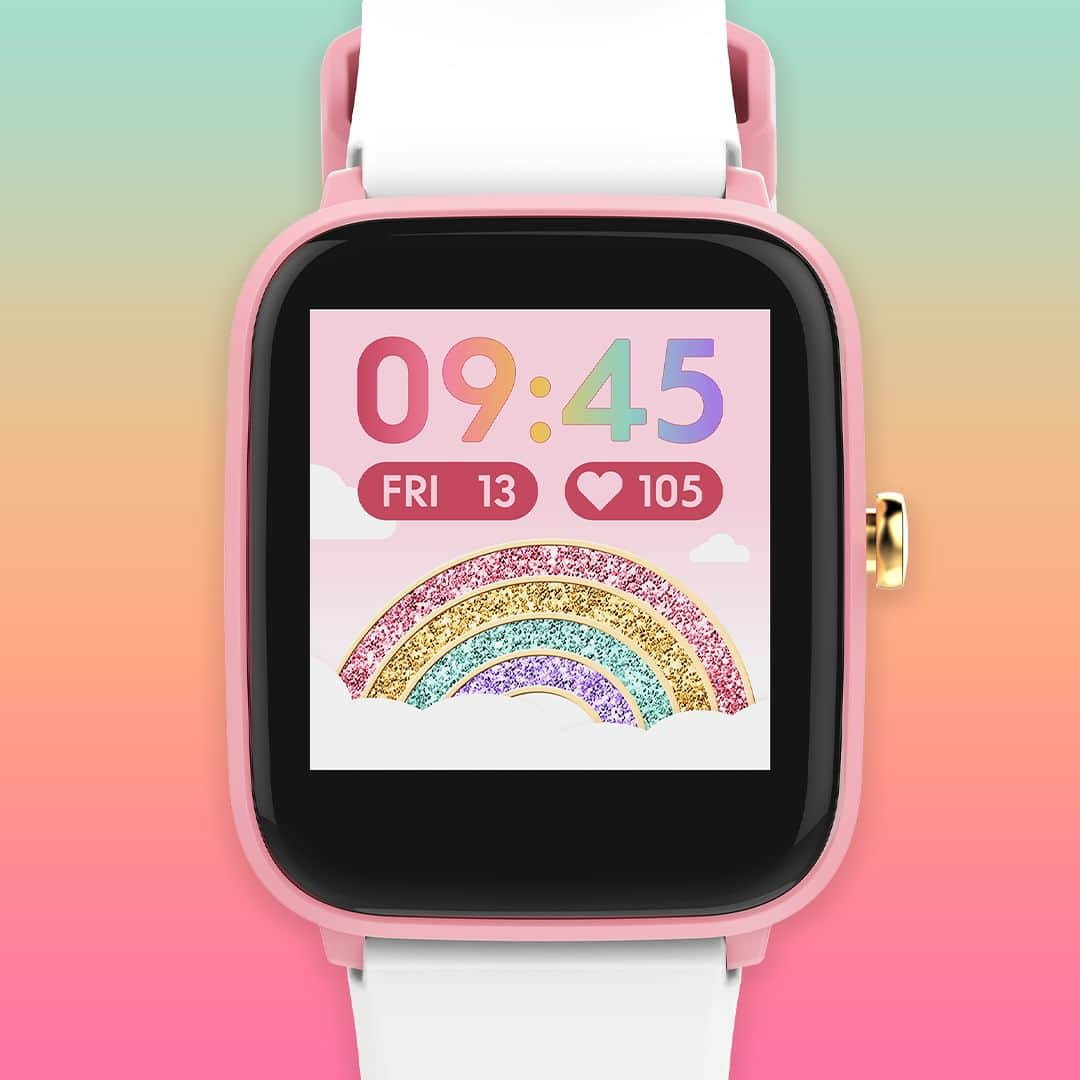 アイスウォッチのインスタグラム：「Kids can wear the same watch as mum or dad with the ICE smart - Pink! ☀❤  #icewatch #icesmartjunior #smartwatch #watch #smart #technology #innovation #kids #lifestyle #school #backtoschool」