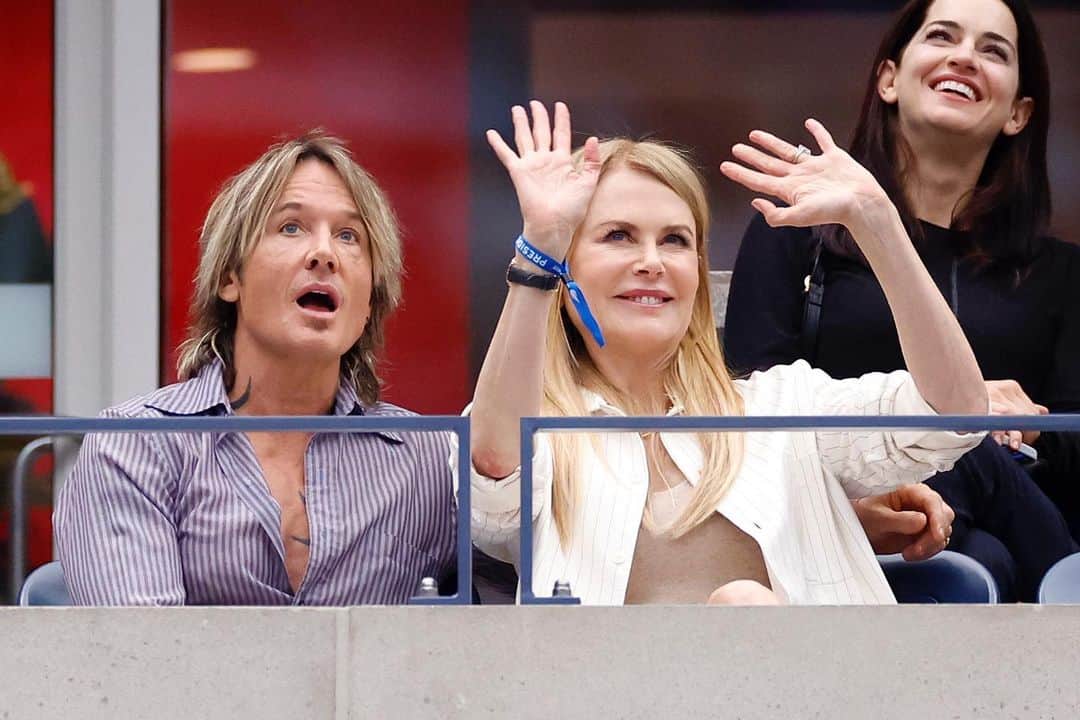 Just Jaredさんのインスタグラム写真 - (Just JaredInstagram)「Nicole Kidman and Keith Urban were among the many celebs who attended the U.S. Open men's final match on Sunday night in NYC! More photos on JustJared.com. #NicoleKidman #KeithUrban Photos: Getty」9月11日 15時04分 - justjared