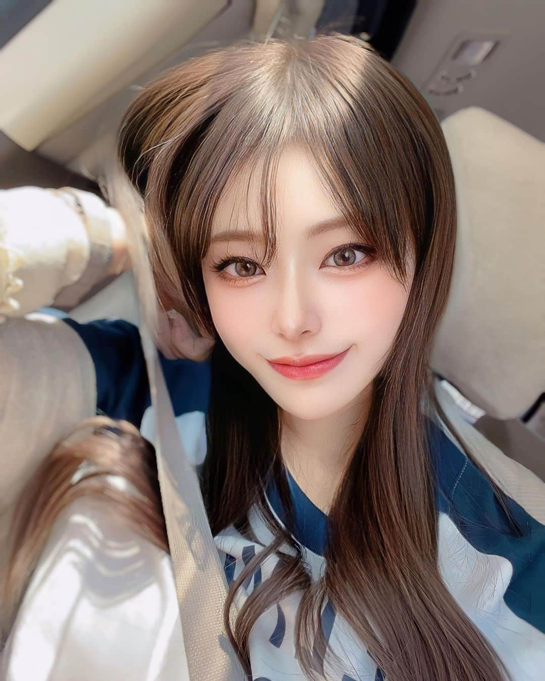 りののインスタグラム：「本当は黒髪ロングが女の子の髪型で1番好き🤭  #東京#ショートカット#エクステ#ファブリック六本木#エクステ#キャバ嬢」