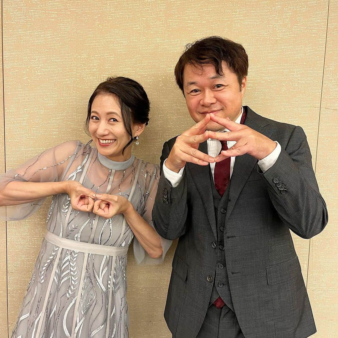 馬場典子さんのインスタグラム写真 - (馬場典子Instagram)「今日は明るく楽しく頼れる先輩 #荘口彰久 さんと一緒に司会の仕事でした！  2人とも、何してるのかな（笑）  #馬場典子 #ばばちゃんネル」9月11日 16時16分 - baba_channel