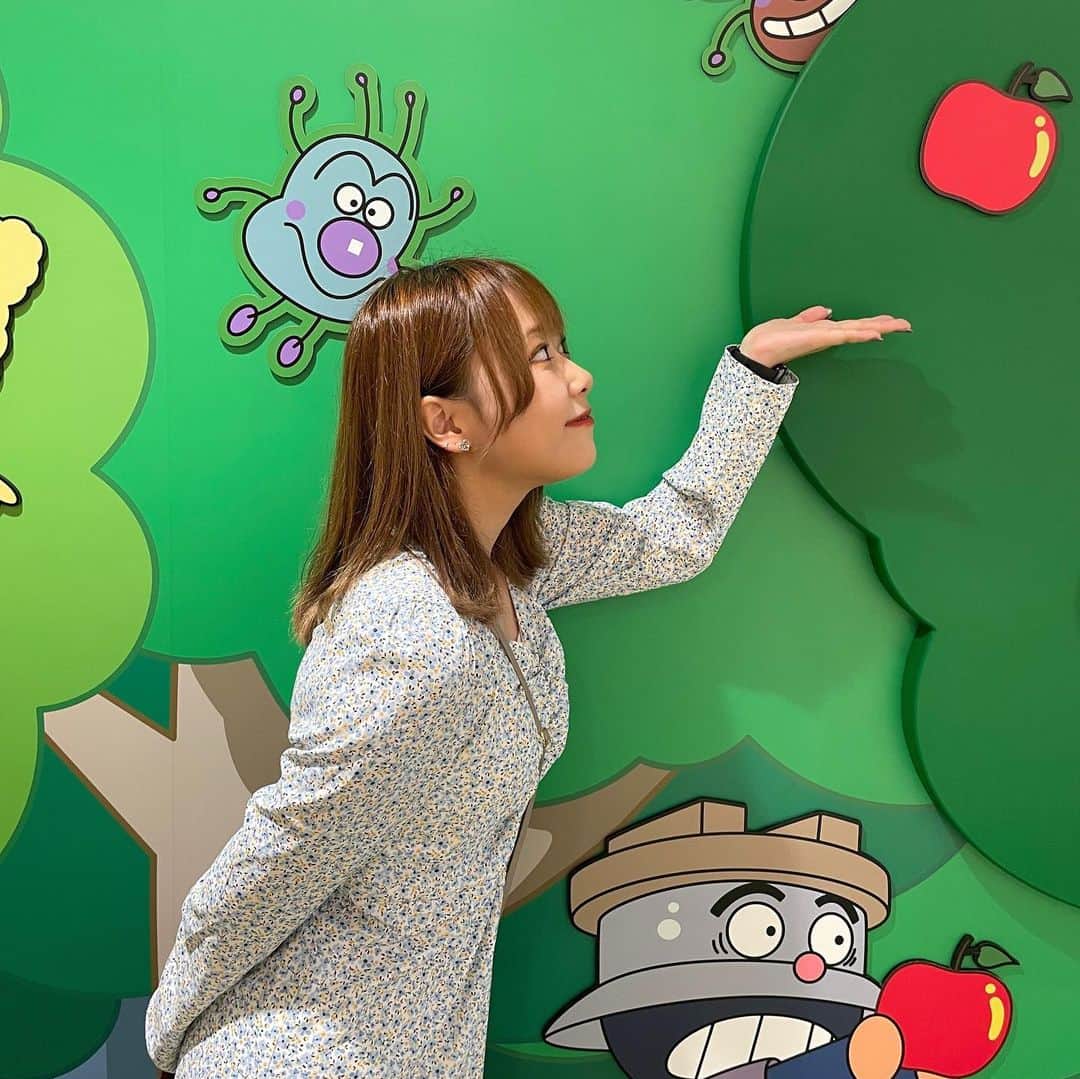 益田愛里沙さんのインスタグラム写真 - (益田愛里沙Instagram)「バイキンマン号乗ったりリンゴ拾うとした」9月11日 16時19分 - 24_arisa