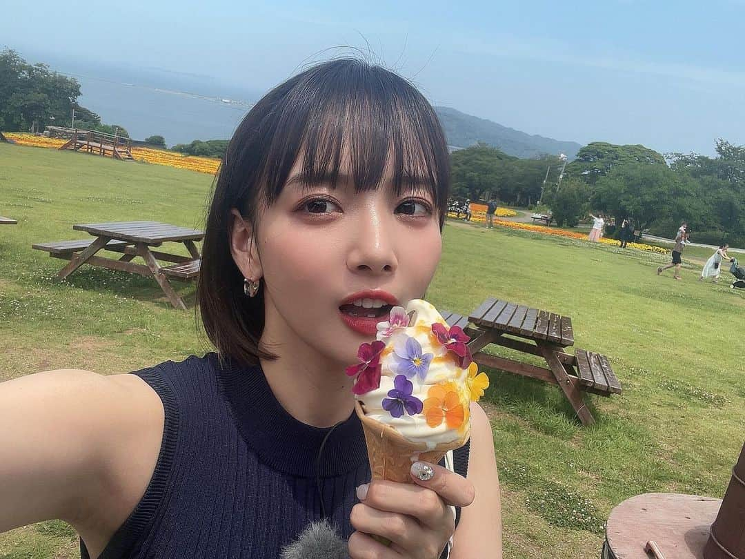 岡田紗佳さんのインスタグラム写真 - (岡田紗佳Instagram)「9月12日放送の #相席食堂 に出演します🍻 どう編集されているか、千鳥さんにどうつっこまれているか見るのがめちゃくちゃ怖い🤣ww 福岡の能古島に行ってきました！ 流石に緊張した🤣」9月11日 16時42分 - sayaka_okada