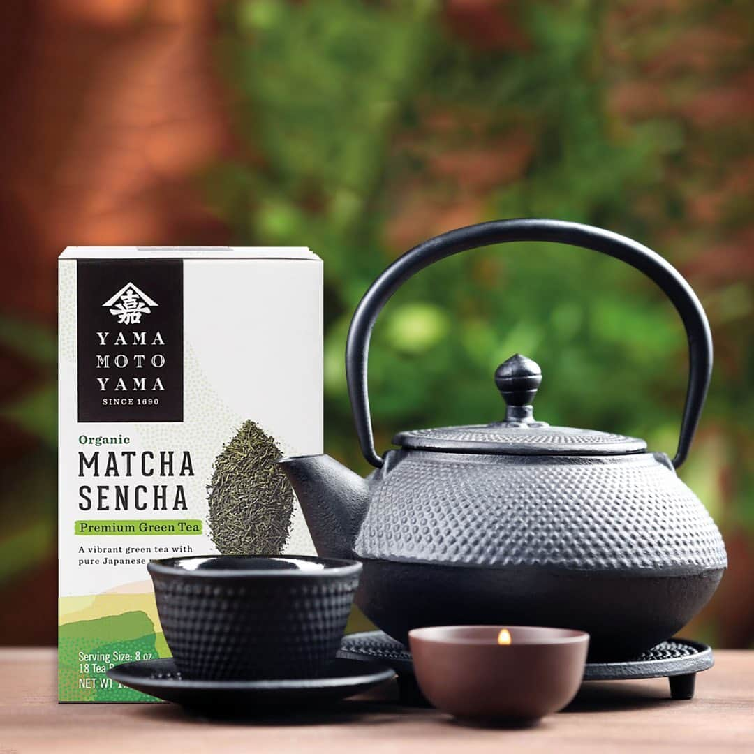 YAMAMOTOYAMA Foundedのインスタグラム：「Immerse yourself in the richness of our Organic Matcha Sencha Premium Green Tea, an inexhaustible source of antioxidants that may protect your body against anti-aging and stress. Each cup is a declaration and a conscious decision to prioritize your well-being.⁠ ⁠ Click on our link in bio to shop!⁠ ⁠ ⁠ #yamamotoyama #japanesegreentea #greentea #matcha #tea #healthy #wellness #tealover #organic」