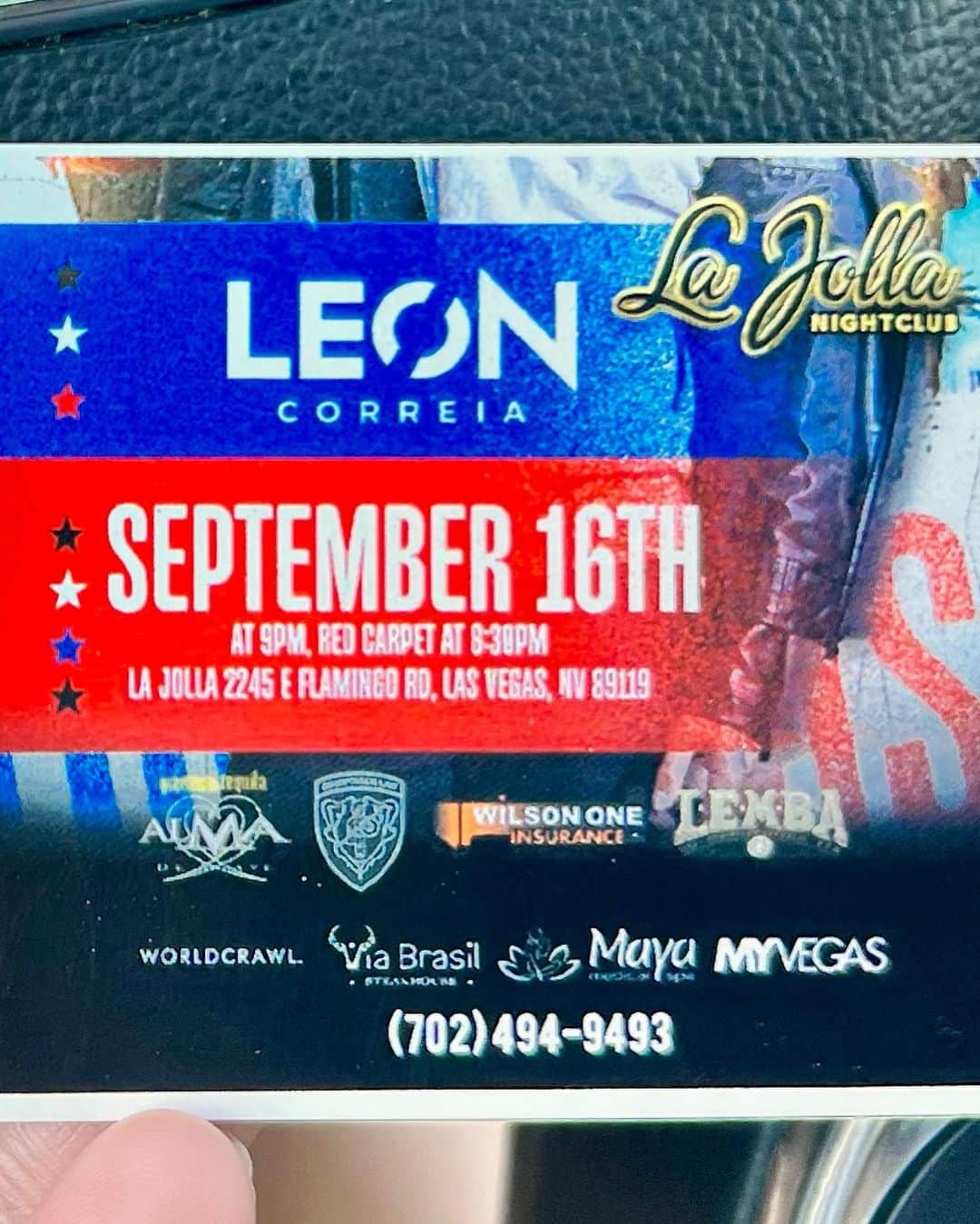 モルガーナ・ギマッキさんのインスタグラム写真 - (モルガーナ・ギマッキInstagram)「Tickets link on BIO… Leon Show Live in Las Vegas Sep 16th 2023 @lajollanightclub , doors open at 8:30 for Red Carpet 9pm the show 🎉 Get  your presale ticket Now 🎟」9月12日 3時14分 - morganagmach