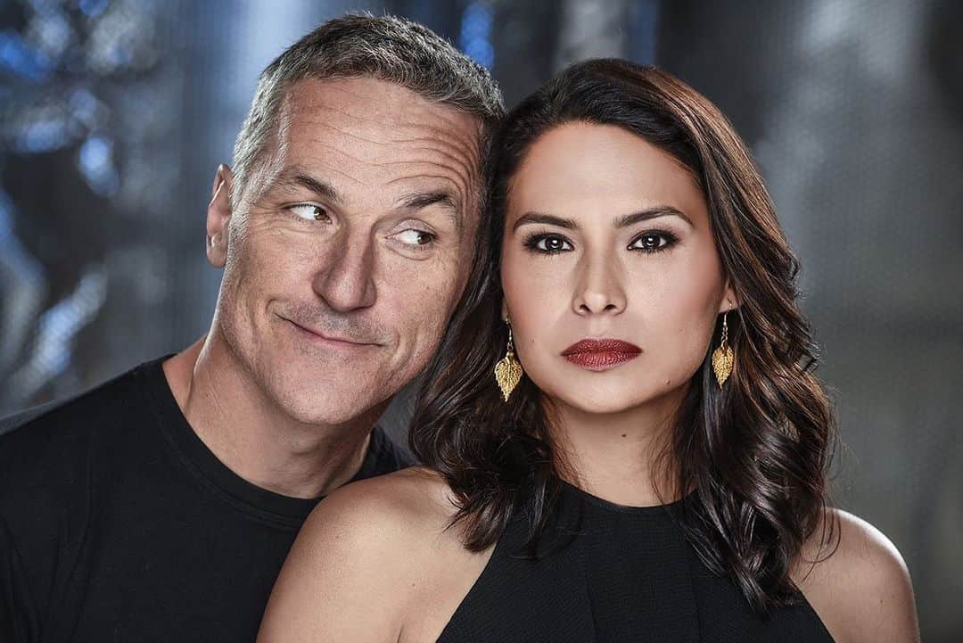 エルビス・ストイコのインスタグラム：「@denisegrant1 describes this photo as the perfect definition of our relationship 🙃 ‌ Thank you Denise for always capturing the real essence behind the people you photograph. You have a very special gift ❤️ ‌ New head shots by @denisegrant1  Makeup @alison.henthorn  Models @elvistojko and @gladys_orozco  ‌ @thegeorgeagency #actor #model #coplegoals #marriedlife #loveyouforever」