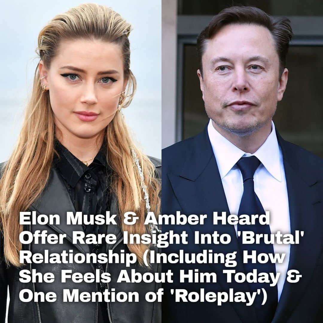 Just Jaredさんのインスタグラム写真 - (Just JaredInstagram)「Elon Musk and Amber Heard are speaking out about their "brutal" 2017 relationship, including a quote about why Elon chooses certain romantic partners, how Amber feels about him today, and one mention of roleplaying... Tap this photo at the LINK IN BIO for all the details. #AmberHeard #ElonMusk Photo: Getty」9月12日 3時41分 - justjared