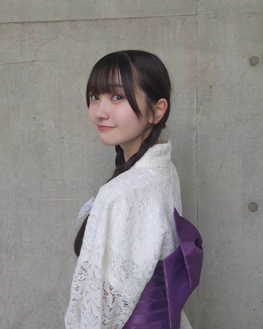 山﨑空のインスタグラム：「浴衣♡ #akb48 #17期研究生 #山﨑空」