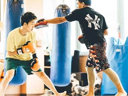 那須川龍心のインスタグラム：「fighting sport ✊🏻  @tatsu__tatsu 📸🙇‍♂️  #ナントカナルサ」