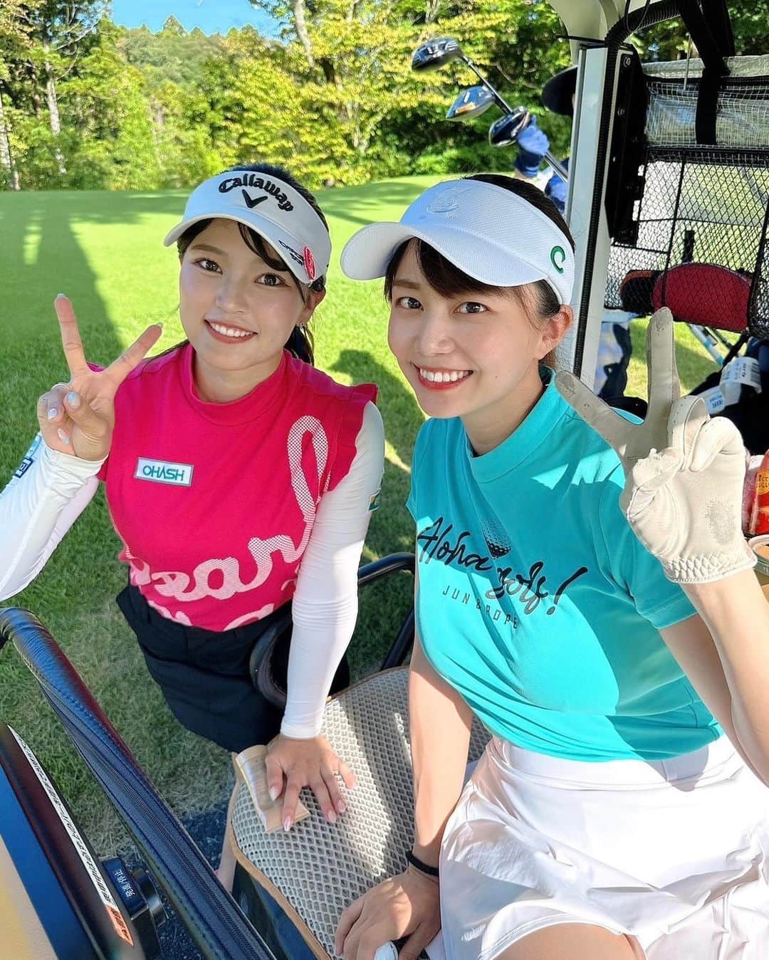 とくさきさんのインスタグラム写真 - (とくさきInstagram)「@rina_takemoto ちゃんと初めて一緒にラウンドしたよ⛳️ . 小柄なのに、ほんとに飛ぶし、見ていて気持ちの良いスイングで一緒にラウンドしてて凄く楽しかった💕😌 . 若いっていいなと思った1日でもありました✨笑 .  #ゴルフ#ゴルフ女子#golf#golfgirl#golfswing#ゴルフスイング#sports#スポーツ#スポーツ女子#골프#골프여자#尔夫球#高尔夫#ゴルフウェア#golfwear#ママゴルファー」9月11日 19時36分 - tokusaki_golf