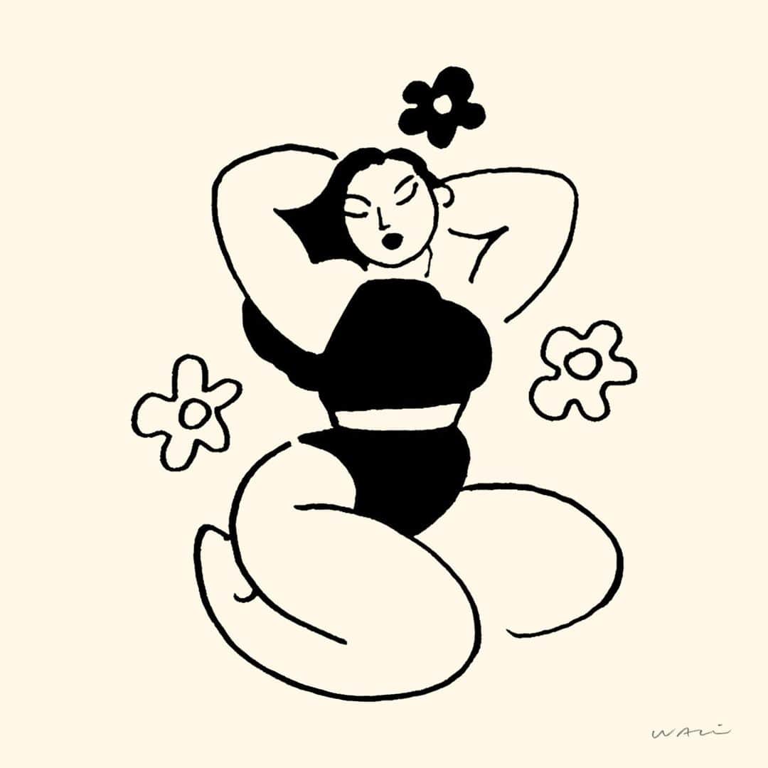 WALNUTのインスタグラム：「my favorite recent artwork ✿」