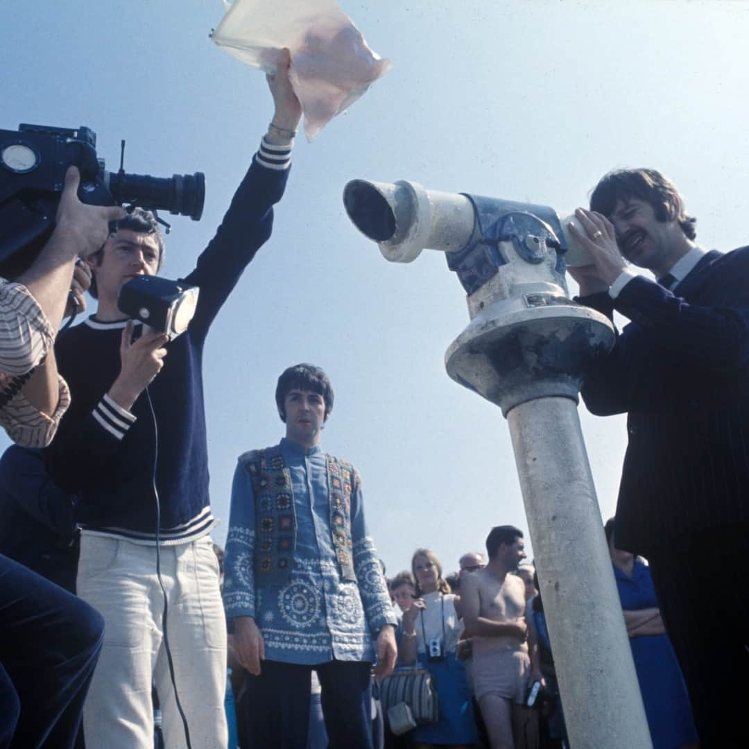 The Beatlesさんのインスタグラム写真 - (The BeatlesInstagram)「#OTD in #1967, The Beatles started shooting Magical Mystery Tour. "I took over most of the responsibility of pulling this together. We remembered mystery tours from when we were growing up in Liverpool which would take people on a bus trip without them knowing the ultimate destination. So that’s what we did. We wrote a basic story outline starting with a hand drawn pie-chart, recorded some songs, engaged some likely looking actors and along with a few friends set off in our brightly coloured bus heading towards the south west coast of England." - Paul #TheBeatles #1960s ⁠ ⁠ @paulmccartney @johnlennon @georgeharrisonofficial @ringostarrmusic ⁠ ⁠ Photo © Apple Corps Ltd」9月11日 20時00分 - thebeatles