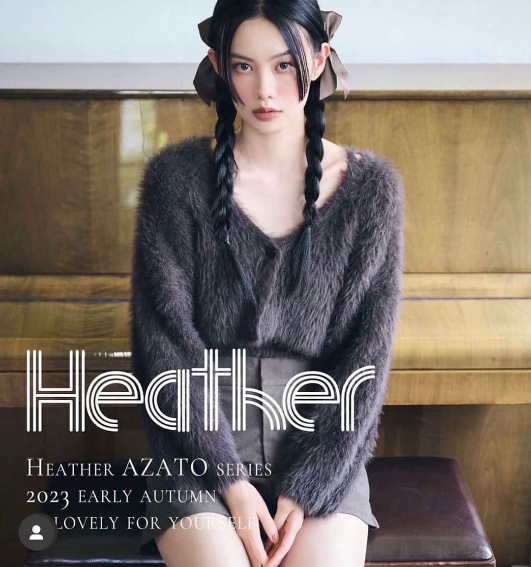 泉はるさんのインスタグラム写真 - (泉はるInstagram)「Heather(@heather_love_official) ヘザーのあざとシリーズ🎀🎀🎀 #heather」9月11日 20時02分 - haruppp717