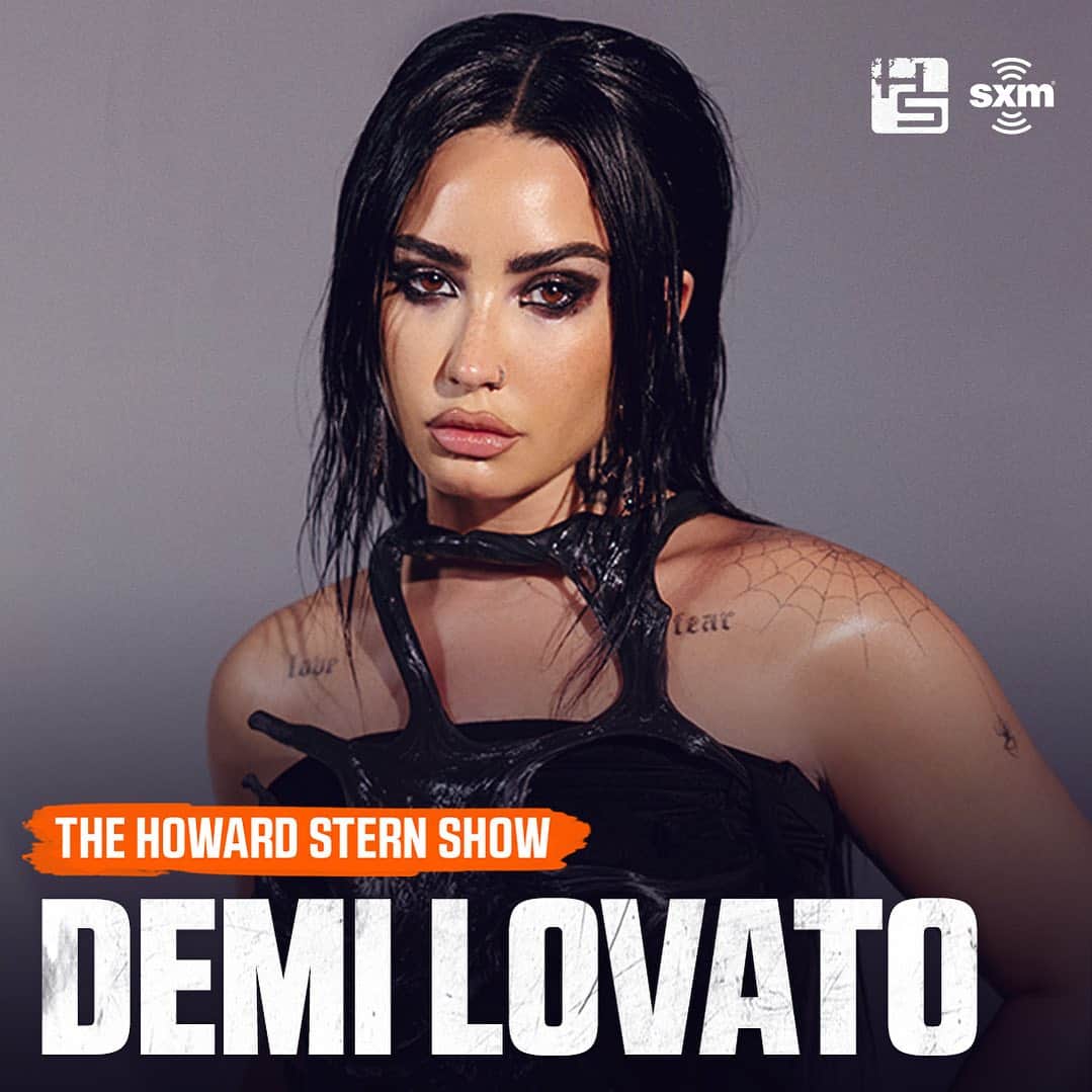 デミ・ロヴァートのインスタグラム：「TODAY: @ddlovato makes her #SternShow debut! Tune in NOW to catch her interview and live performances only on @siriusxm!」