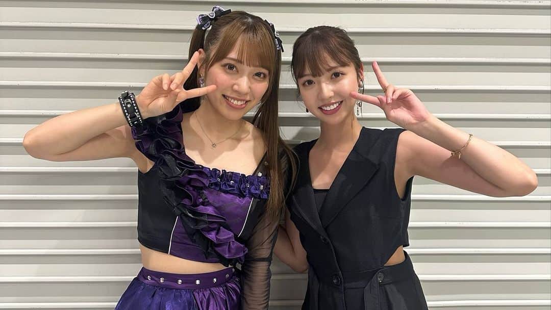 和田まあやのインスタグラム：「🎤 Zepp横浜ありがとうございました😊 1枚目📷 アシスタントMCを努めてくれたみなとちゃんとっ♪ 支えてくれてありがとう😊楽しかったね😍  2枚目📷 STU48のかわい子ちゃん達✨ 1番右の曽川ちゃんが私に似てるって言われててそのお話もできてよかった😊 3枚目📷 ドタバタで一食目をやっと夜中に食べられてテンション上がる私😹  🌸みんなとちゃんと撮りたかったけどほんっとに時間なくて撮れなかった！ 次はもっとちゃんと写真撮れるといいなぁ 次回もお楽しみにっ😊」