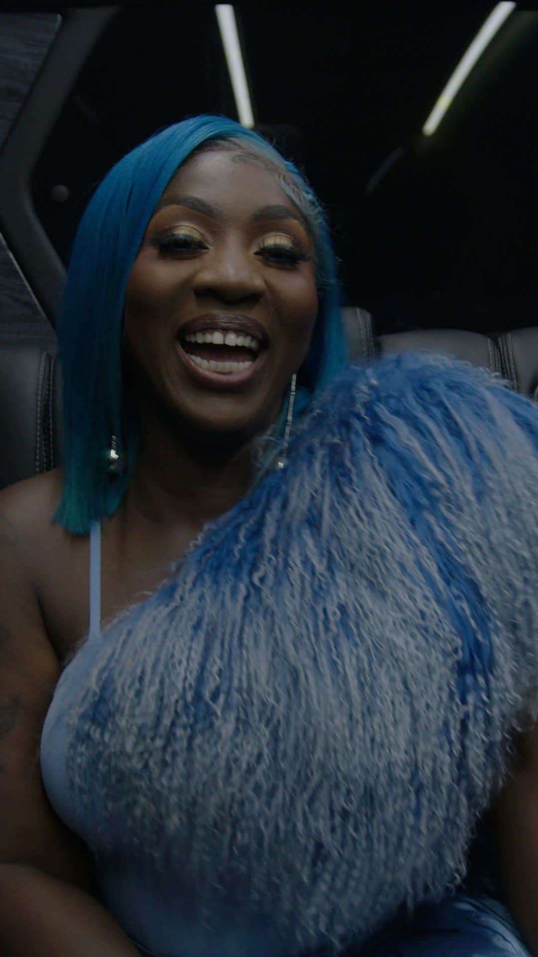 Dazed Magazineのインスタグラム：「#BetweenTakes with @spiceofficial 💙 From her secret talent to the fictional character she most identifies with, find out more about our autumn 2023 #BEYONDBORDERS cover star in a round of quickfire questions on set for her shoot.⁠ ⁠ Tap the link in bio to watch it in full and explore more from the star’s cover story 🔗⁠ ⁠ Photography @ciesay⁠ Styling @mbkii⁠ Hair @empresslyglam⁠ Make-up @skye_isurlimit⁠ Production @westofivy⁠ ⁠ ⁠ Editor-in-Chief @ibkamara⁠ Art Director @gareth_wrighton⁠ Editorial Director @kaci0n⁠ Fashion Director @imruh⁠ ⁠ ⁠Head of Social @hattirex ⁠ Deputy Head of Social @mariosmystidis ⁠ Video commissioner @legallyvanessa ⁠ Videographer @artimio.black⁠ Video editor @alicewholivesinapalace ⁠ ⁠ From the autumn 2023 #BEYONDBORDERS issue of #Dazed」