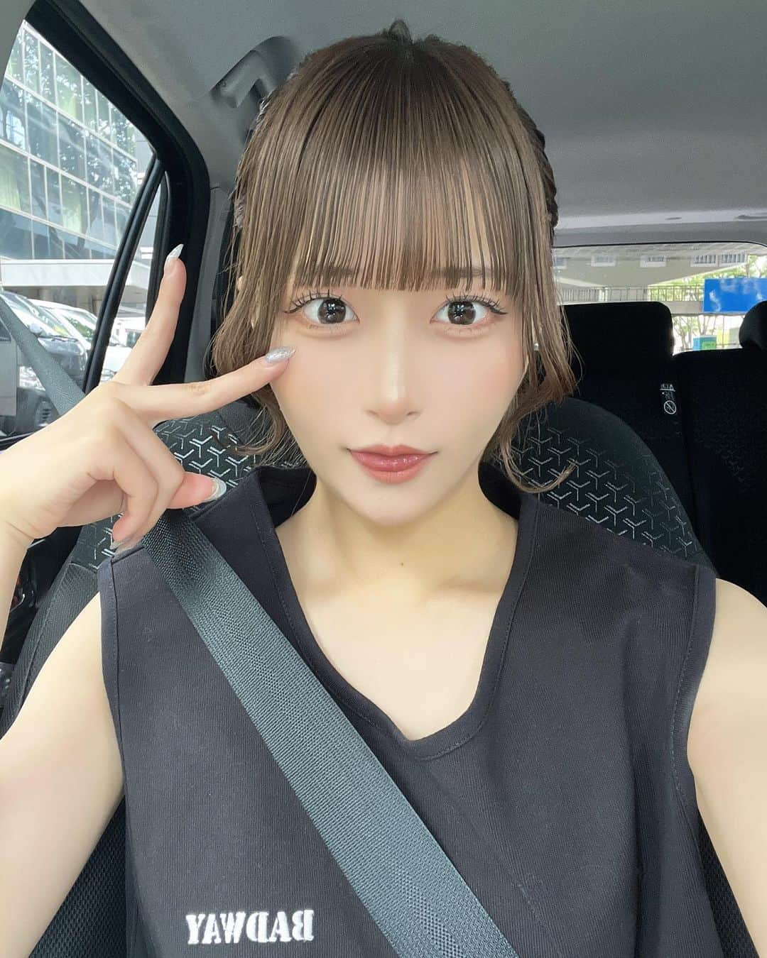 山本優菜のインスタグラム：「ドライブデートしよ、連れてって？  #ドライブ」