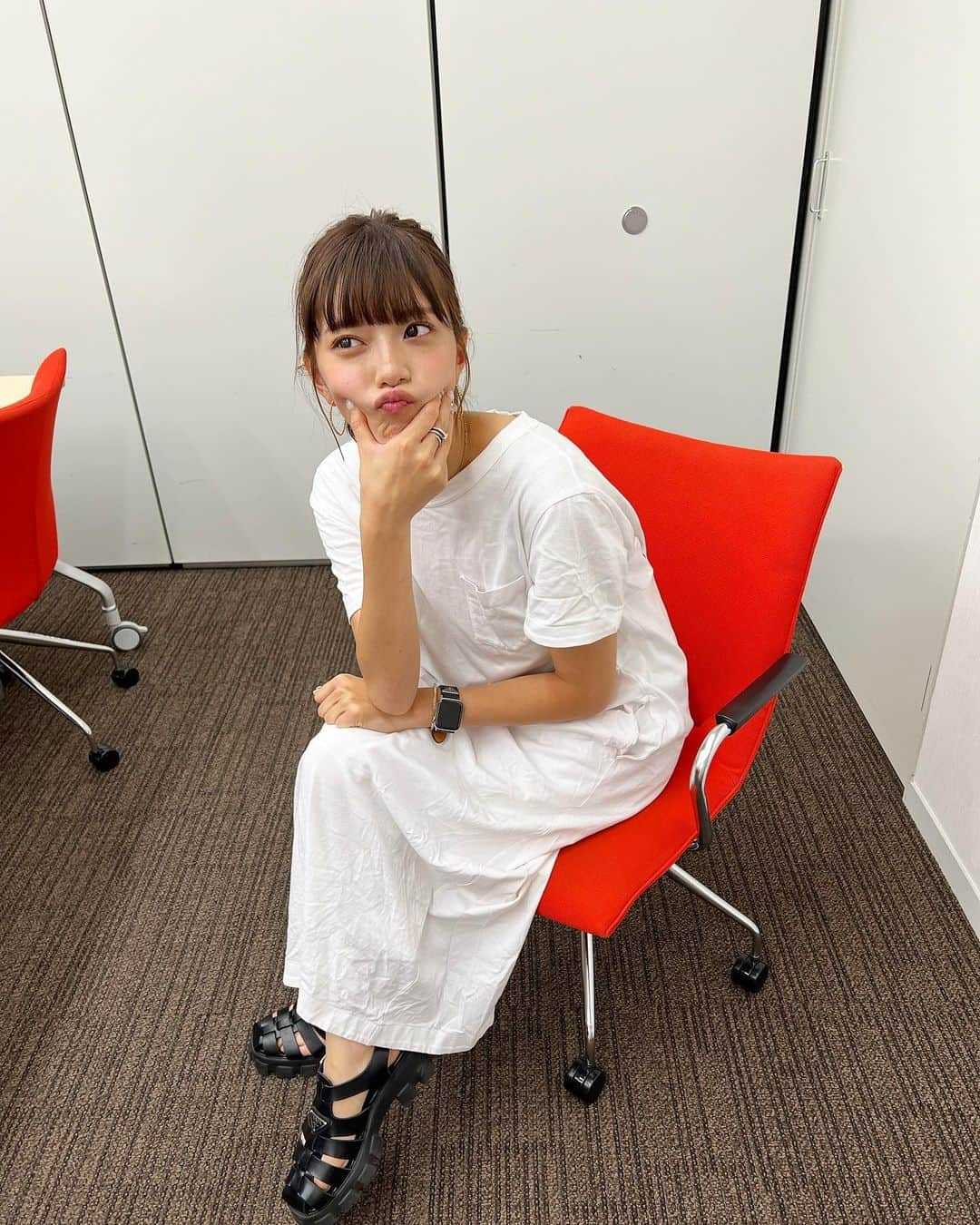 三谷紬さんのインスタグラム写真 - (三谷紬Instagram)「🤍❤️ 夏休みをいただいておりましたが 今日から元気に仕事再開しました🫶 夏休みの話少し倍速ニュース内で話させていただきました。 インスタでも投稿していければと思っています✈︎ * #夏休み#ありがとうございました#仕事#再開#リフレッシュ#abema#abematv#倍速ニュース#テレビ朝日#アナウンサー#三谷紬」9月11日 20時49分 - mitani_tsumugi