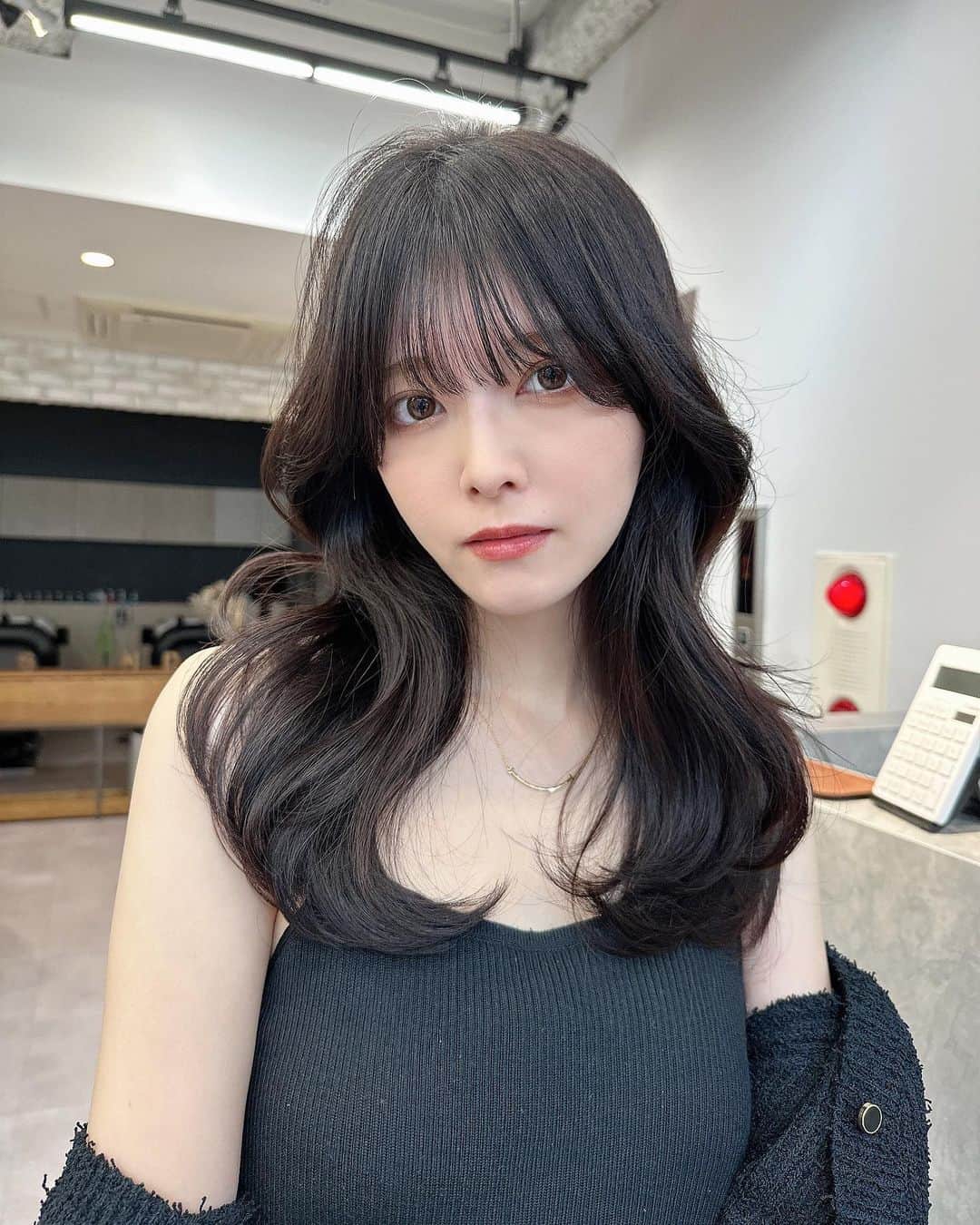 小林玲美のインスタグラム：「サロモひさびさで楽しかった🐨🖤」