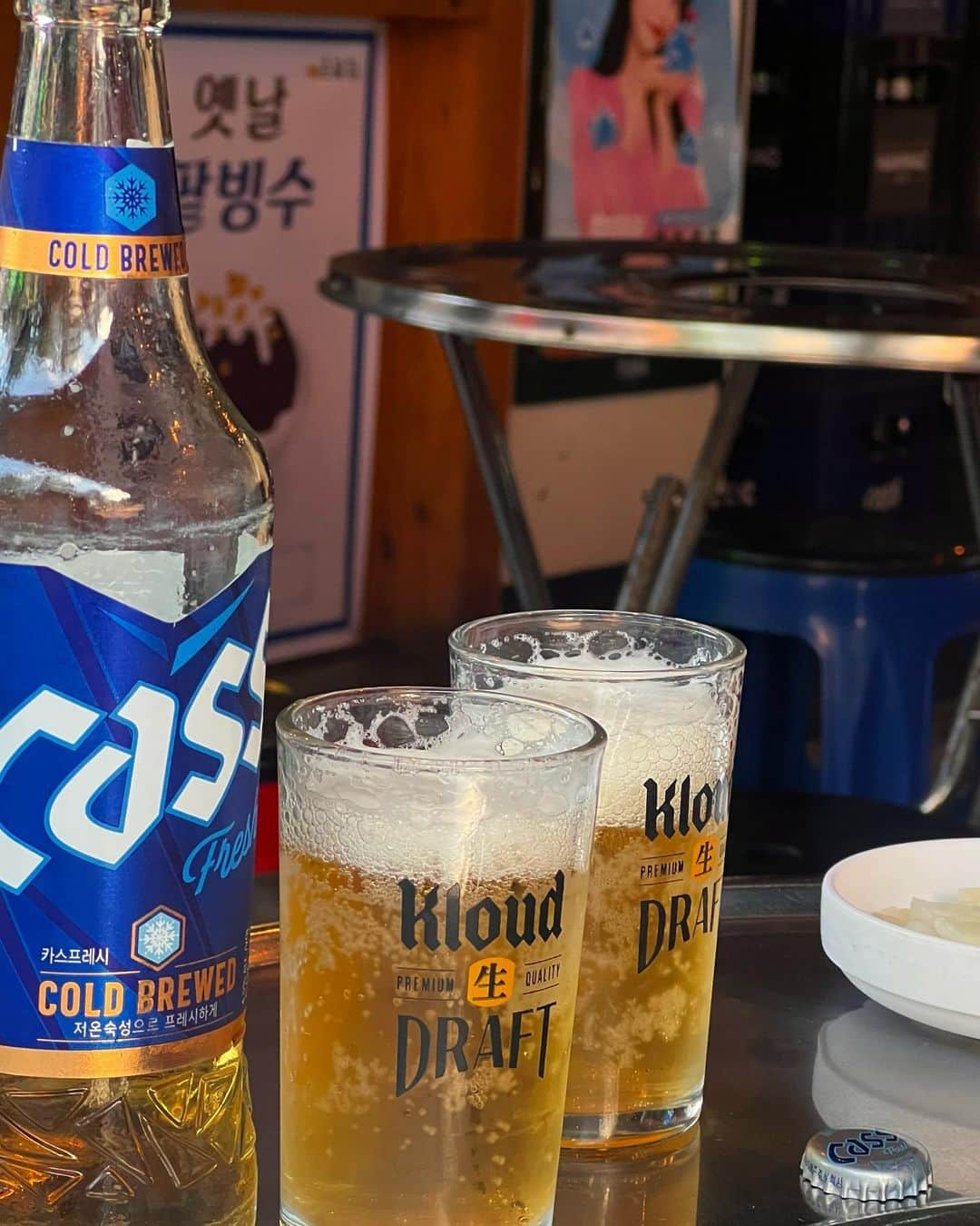 saanaaeさんのインスタグラム写真 - (saanaaeInstagram)「お仕事で韓国にきています でもこちらでもたくさん飲んでいます🍺 ( いつも通り )  はっぴー🔥♡  #포차 #韓国 #NUEbyas」9月11日 21時53分 - saanaae