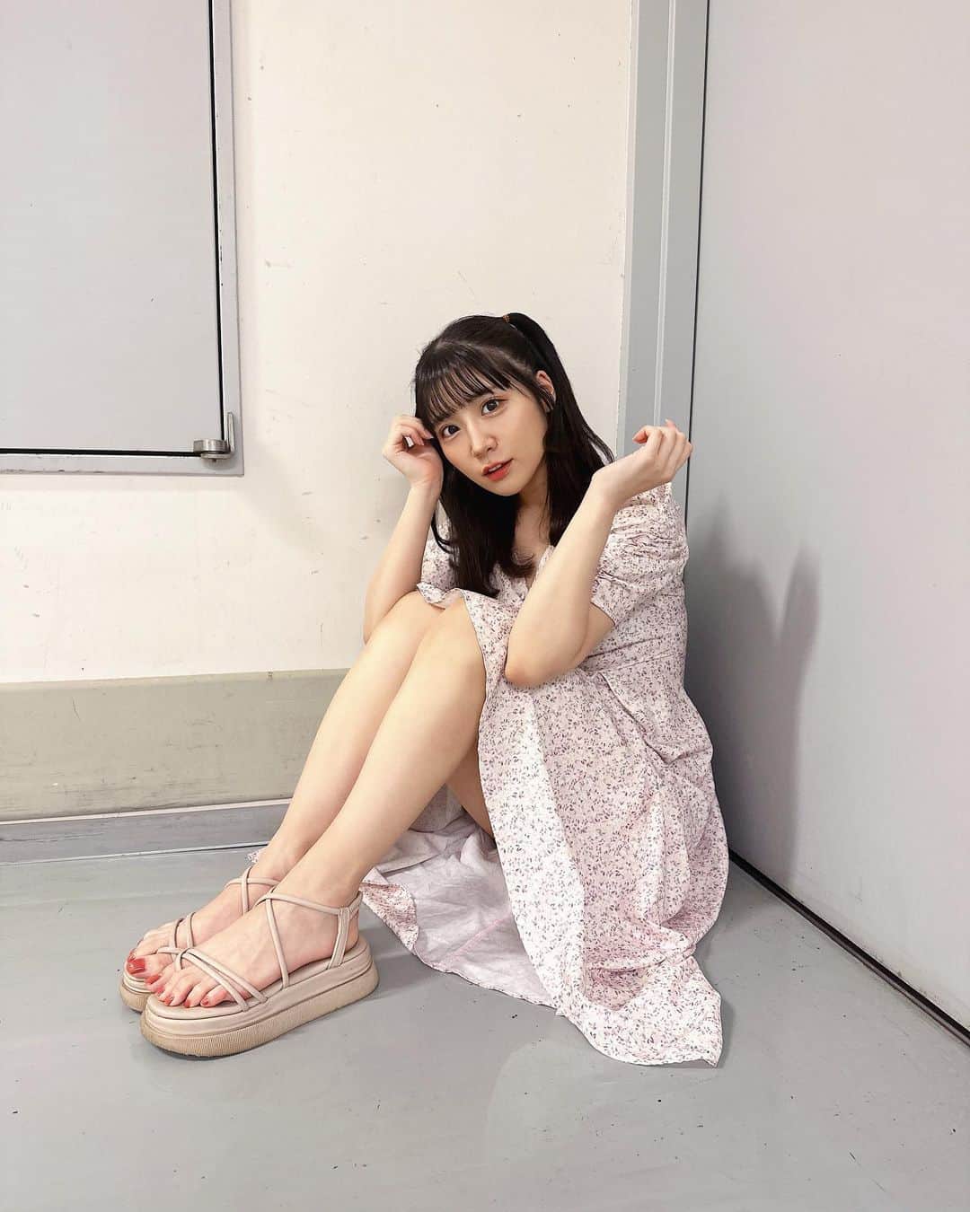 のインスタグラム：「. ハーフツイン似合う？💗」