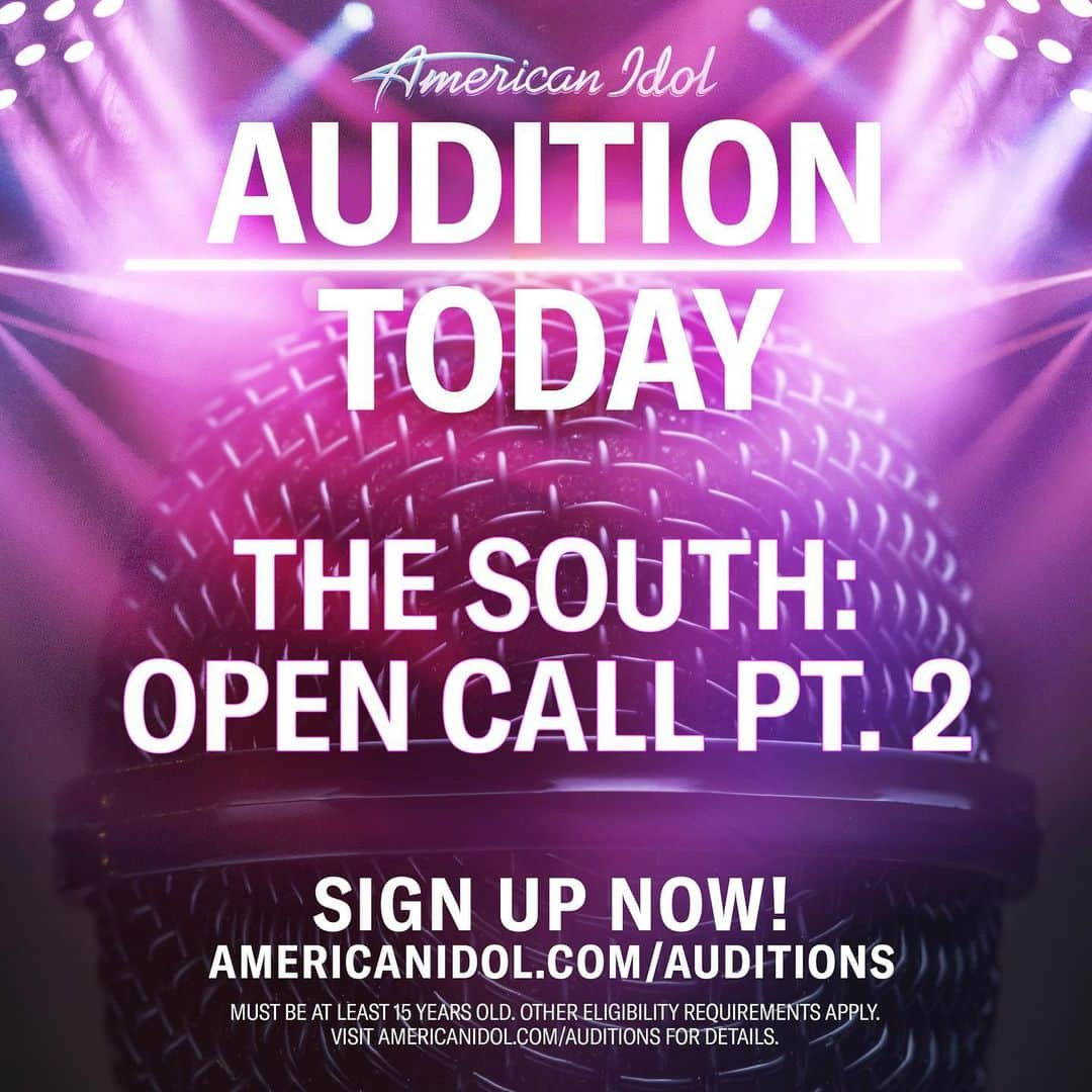 American Idolのインスタグラム：「Our producers want to hear y'all TODAY! 🙌 Auditioning for IDOL right from home is so darn easy and SO much fun. Just 5️⃣ dates left!!」