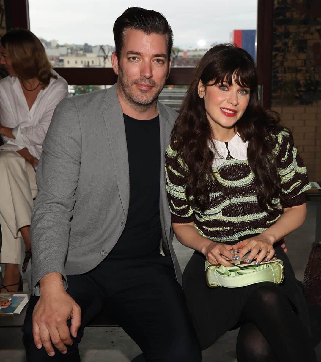 Just Jaredさんのインスタグラム写真 - (Just JaredInstagram)「Newly engaged couple Zooey Deschanel and Jonathan Scott were spotted at multiple NYFW shows together! Check out even more pics of them at JustJared.com. #ZooeyDeschanel #JonathanScott Photos: Getty」9月11日 22時04分 - justjared