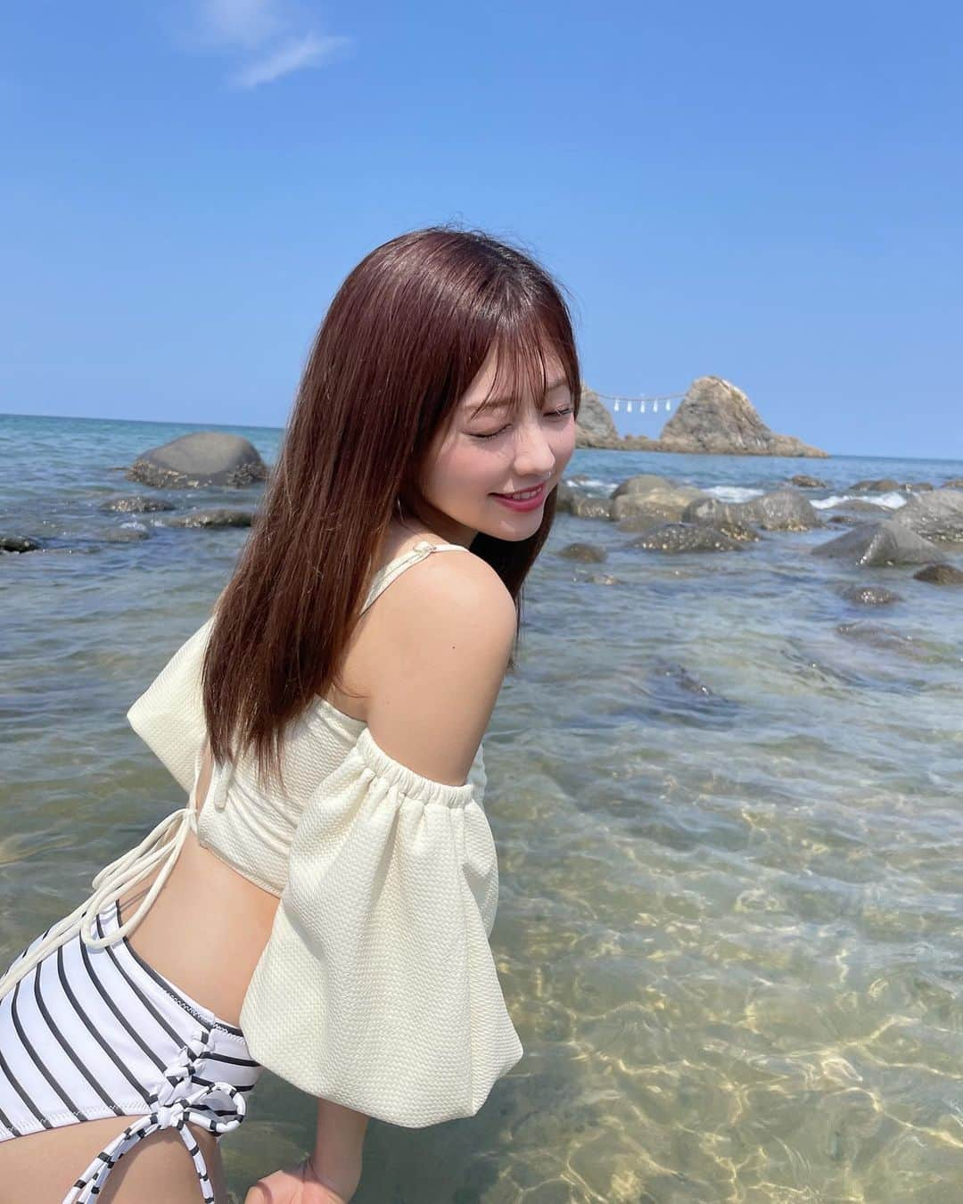 高木悠未さんのインスタグラム写真 - (高木悠未Instagram)「福岡の海と  #糸島 #糸島カフェ #福岡」9月11日 22時11分 - yuumi_takaki05