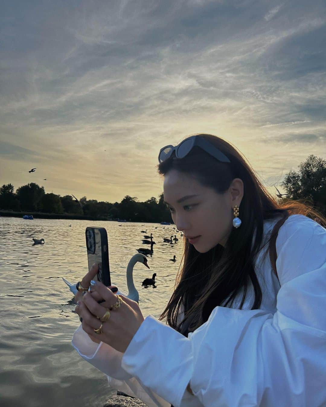 フェイ のインスタグラム：「#Hyde Park #london」
