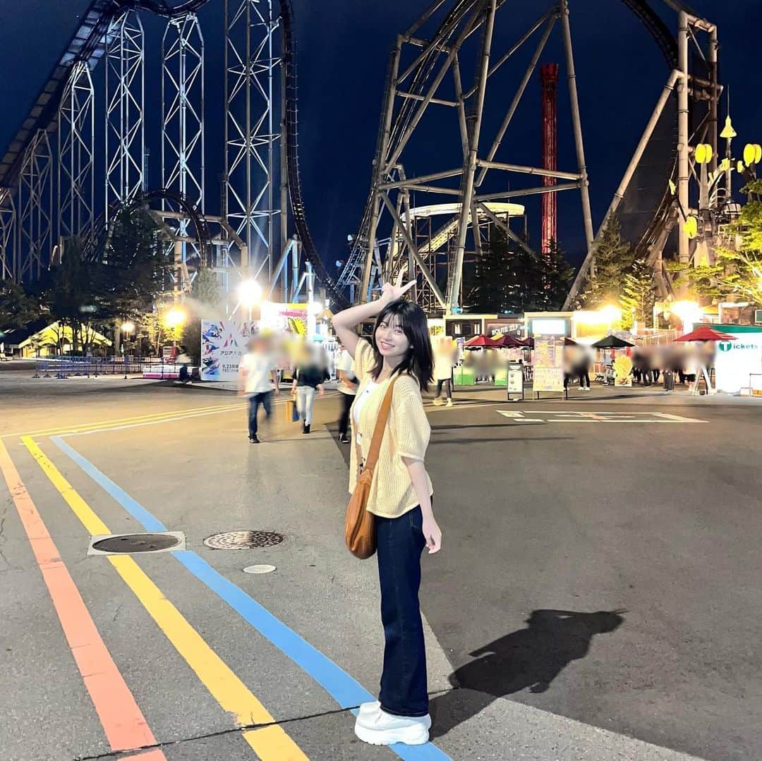 佐々木ほのかのインスタグラム：「🌙🎢✨」