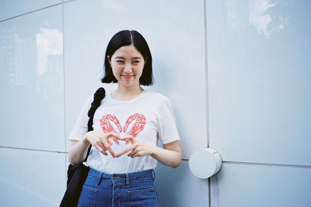 小谷実由のインスタグラム：「⚪️❤️🦐❤️⚪️ @_______eee__」