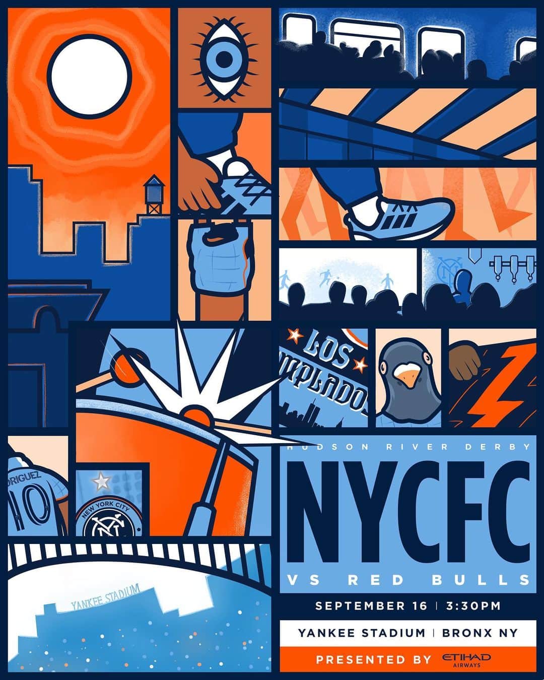 ニューヨーク・シティFCさんのインスタグラム写真 - (ニューヨーク・シティFCInstagram)「Ready to make some noise 🥁 #DaleNewYork」9月11日 23時35分 - nycfc