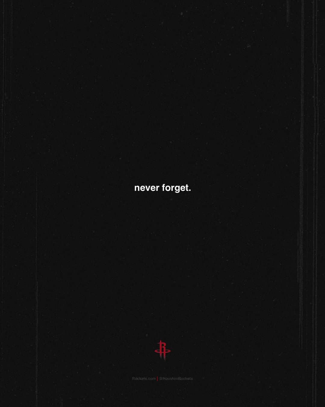 ヒューストン・ロケッツさんのインスタグラム写真 - (ヒューストン・ロケッツInstagram)「9.11.01  #NeverForget」9月12日 0時00分 - houstonrockets