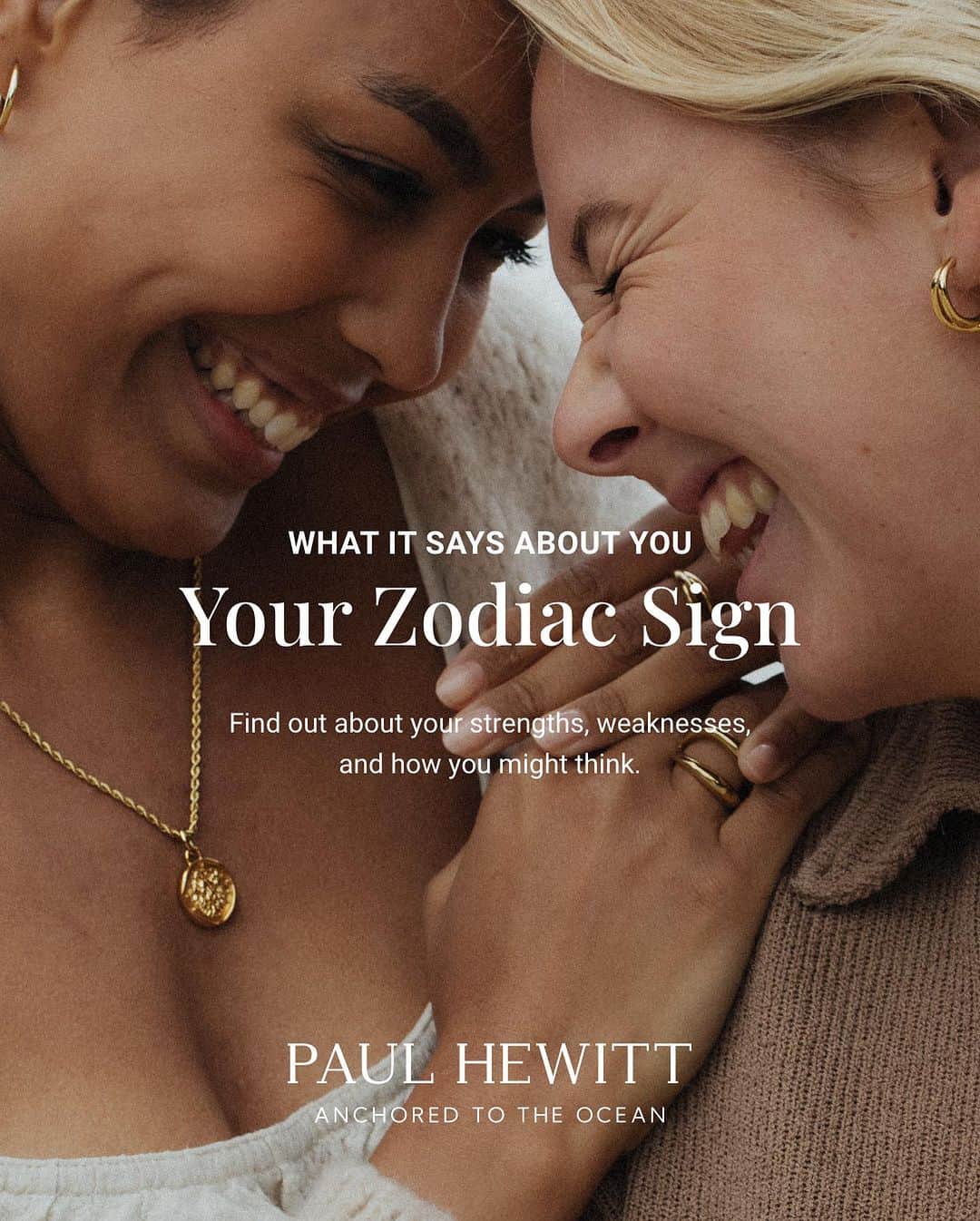 PAUL HEWITTのインスタグラム：「✨Swipe to find your zodiac sign and what it might say about you.   #PaulHewitt #zodiac #zodiacsigns #zodiacjewelry」