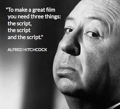 ダナイ・ガルシアのインスタグラム：「To make a great film you need three things the script, the script and the script. #unionstrong #solidarity #story #storiesworthsharing #danaygarcia #herewego #light #writer #actors #alfredhitchcock #legends  Never forget the magic 💡🪴🧡」