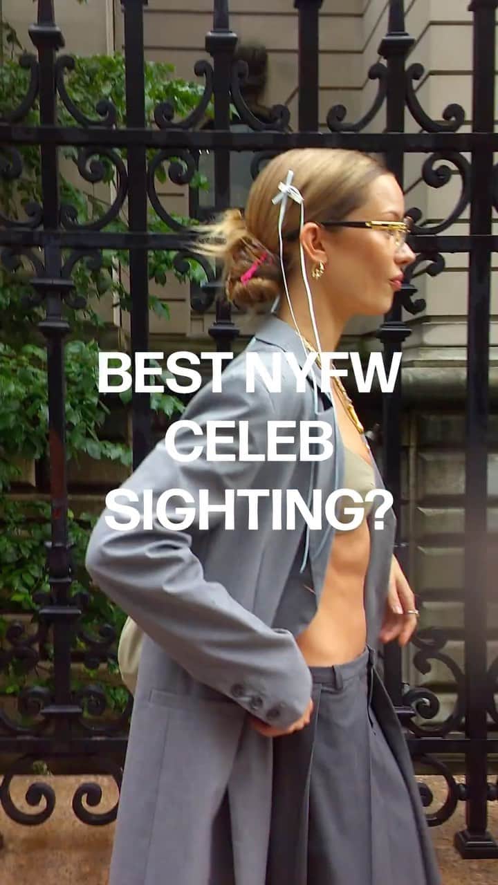 Harper's BAZAARのインスタグラム：「Natalie Tauger’s @lookoneworld is the street style coverage you need to see—and we’ve partnered with the stylist to seek out the best of #NYFW. Every day, Natalie captures a new face in New York, highlighting that individual’s unique personal style but also interviewing them about who they are, what they do, and why they love fashion. The result? A showcase of self-expression, great taste, and lots of personality.  First up, Natalie caught up with model Lindsay Vrckovnik (@linmick) at @sandyliang’s show in the Upper East Side. The look? “Cute, playful office, CEO girl.” 🎀  At the link in bio, dive deeper into Natalie’s world, who she is, what she does, and why she wants @lookoneworld to be a place for everyone, everywhere to get dressed and get inspired.」
