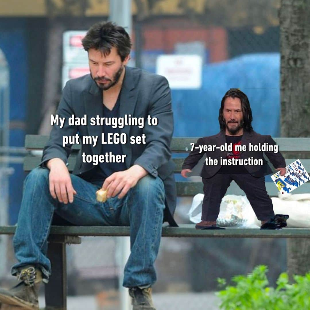 9GAGさんのインスタグラム写真 - (9GAGInstagram)「Thanks dad  - #dad #lego #instructions #childhood #memes #9gag」9月12日 2時02分 - 9gag