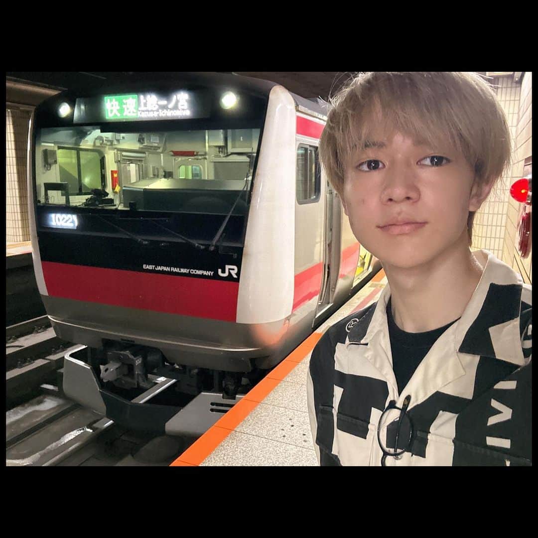 伊藤壮吾のインスタグラム：「#今日の鉄道 1181番線 外房線、2日前倒しで今日の始発から全線運転再開。 東京から大網、茂原方面に直接行けるようになりました。」
