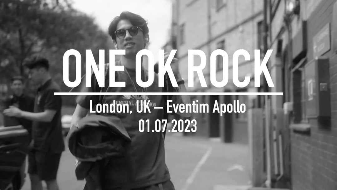 ONE OK ROCKのインスタグラム：「ONE OK ROCK - Europe Tour 2023 - Recap (London) Watch this on YouTube! https://youtu.be/QcRq4s_taHU  #ONEOKROCK #LuxuryDisease #Europe #tour」