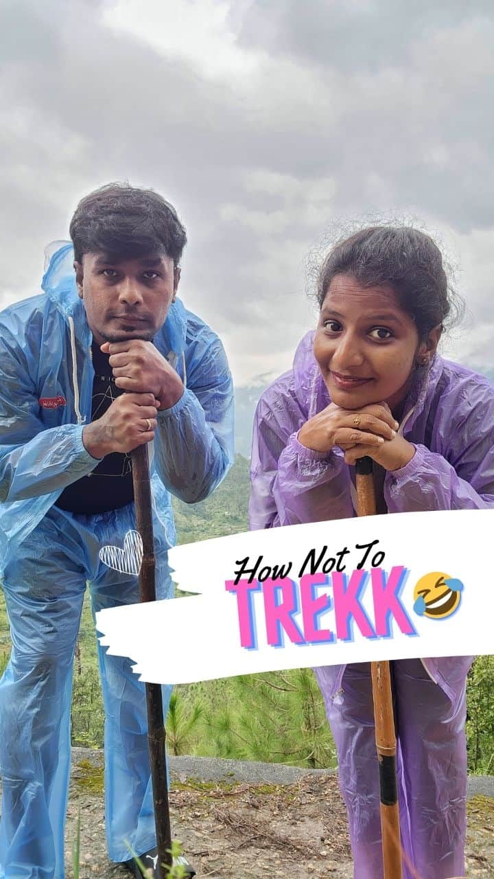 Nikonのインスタグラム：「Madness  #trekking #uttarakhand #hill #outdooradventures #couple」