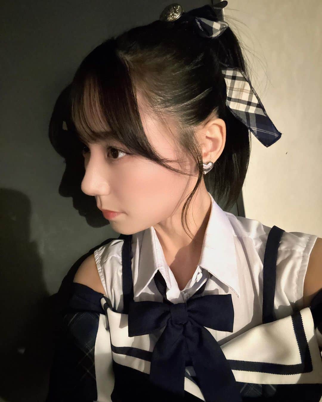兵頭葵のインスタグラム：「.  #ポニーテール  #STU48 #兵頭葵」