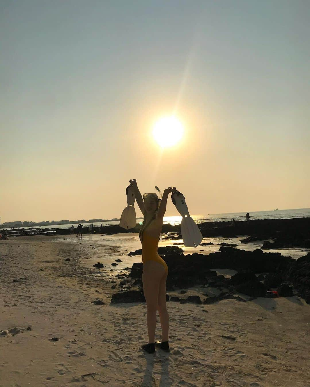 ユ・スンオクさんのインスタグラム写真 - (ユ・スンオクInstagram)「해넘이 #🌅 #sunset 🧡」9月12日 12時51分 - seungok_yu