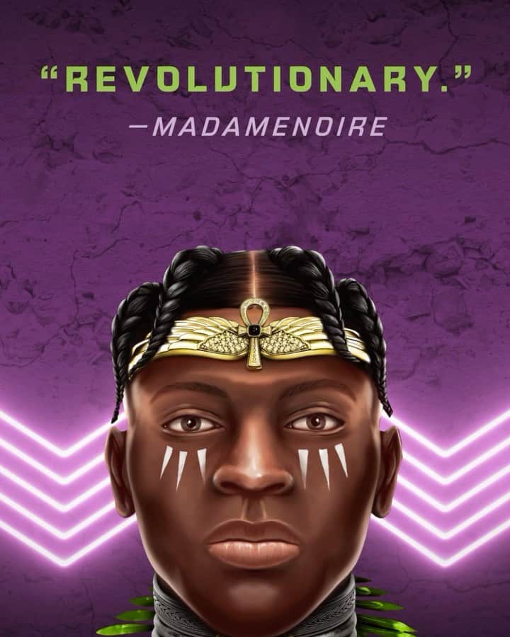 キーシャ・エップスのインスタグラム：「In just 2 weeks, the sequel to Nubia: The Awakening will be here…✨  Link in bio. Nubia: The Reckoning on sale Sept. 26.   An @omarepps and @getunderlined title Art by @yung.yemi  Design by @_thebookcase」