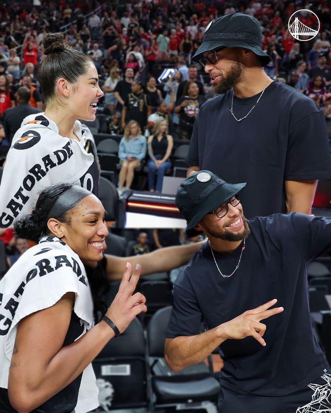 ゴールデンステート・ウォリアーズのインスタグラム：「Game recognize game.」
