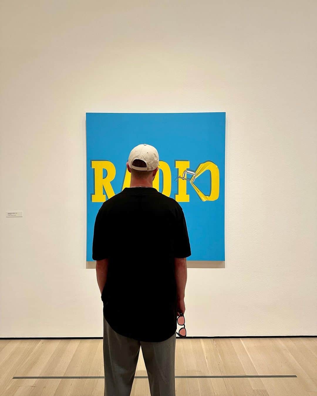 ジャスティン・ティンバーレイクのインスタグラム：「ED RUSCHA / NOW THEN」