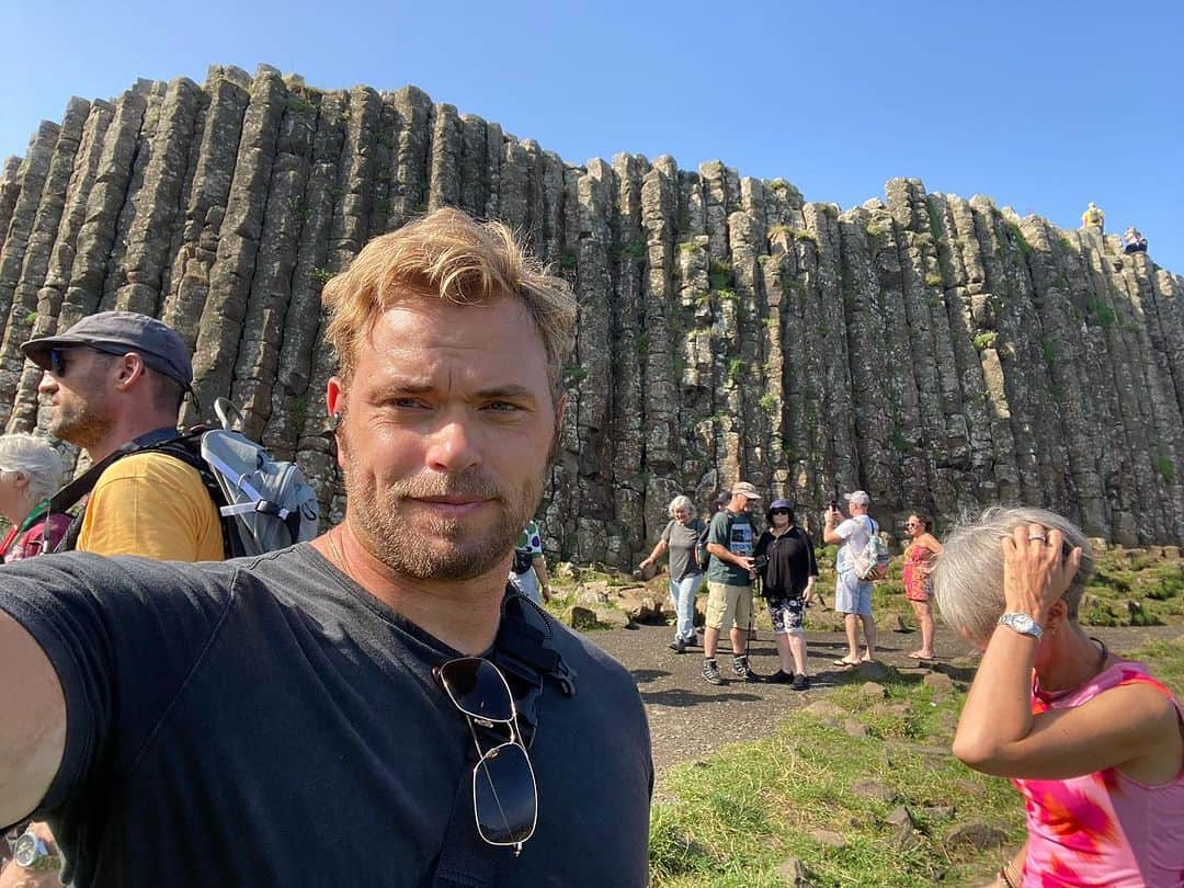 ケラン・ラッツのインスタグラム：「Beautiful Northern Ireland! - Giant’s Causeway!」