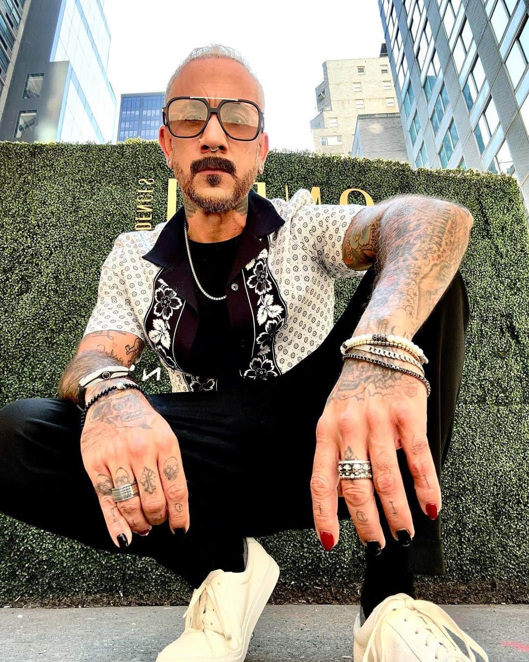 A.J.さんのインスタグラム写真 - (A.J.Instagram)「Feeling fresh and ready for whatever this week brings! Always on the grind and always feeling good. Let’s get it!」9月12日 8時13分 - aj_mclean
