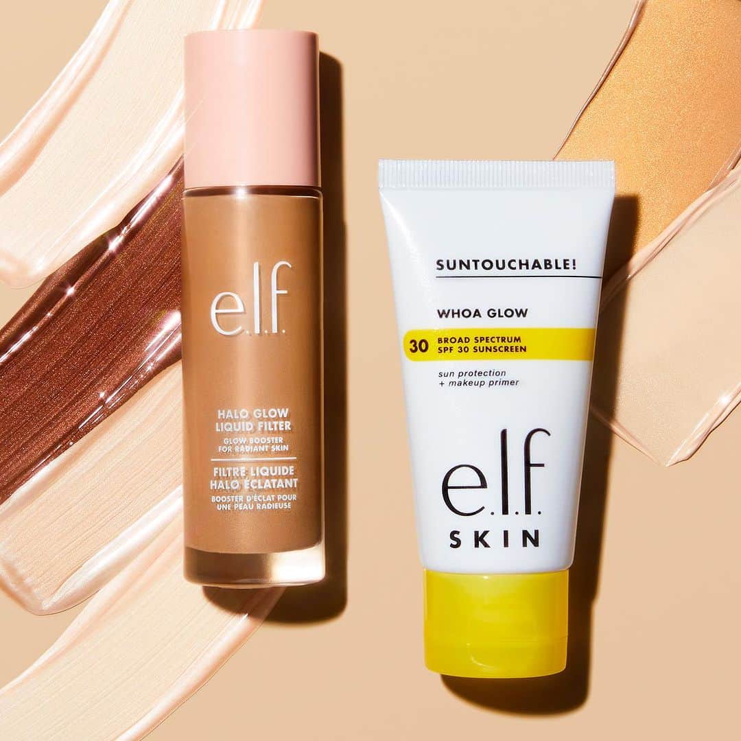 e.l.f.さんのインスタグラム写真 - (e.l.f.Instagram)「ICYMI: We are glow-ing up some of your e.l.f.ing faves with ✨NEW✨ shades of Halo Glow Liquid Filter and Suntouchable! Whoa Glow SPF 30. 👏  NEW Halo Glow Liquid Filter: 💫 0 Fair Neutral Warm 💫 0.5 Fair Cool 💫 3.5 Medium Neutral Olive 💫 8.5 Rich Neutral Warm  NEW Suntouchable! Whoa Glow SPF 30: ☀️ Sunlight: champagne shimmer ☀️ Sunburst: bronze shimmer  Coming soon to @targetstyle, @ultabeauty, @walmart, @amazon and @cvs_beauty and internationally at @beautybaycom, @asos, @douglas_cosmetics and @superdrug. 🥳  #linkinbio to shop Halo Glow Liquid Filter and Whoa Glow SPF 30 for $14 each!   #elfcosmetics #elfskin #eyeslipsface #elfingamazing #crueltyfree #vegan」9月12日 8時07分 - elfcosmetics