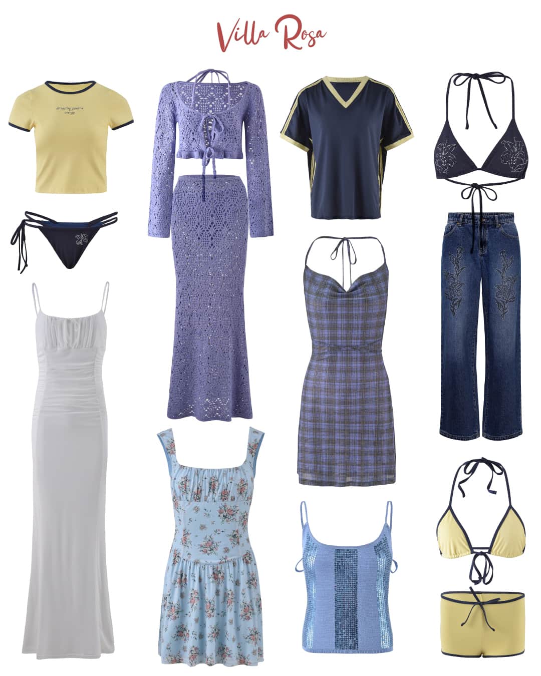 tiger Mistのインスタグラム：「Villa Rosa is complete with transeasonal pieces designed to add to your vacation wardrobe, but not limited to those navigating cooler climates. Online now!」