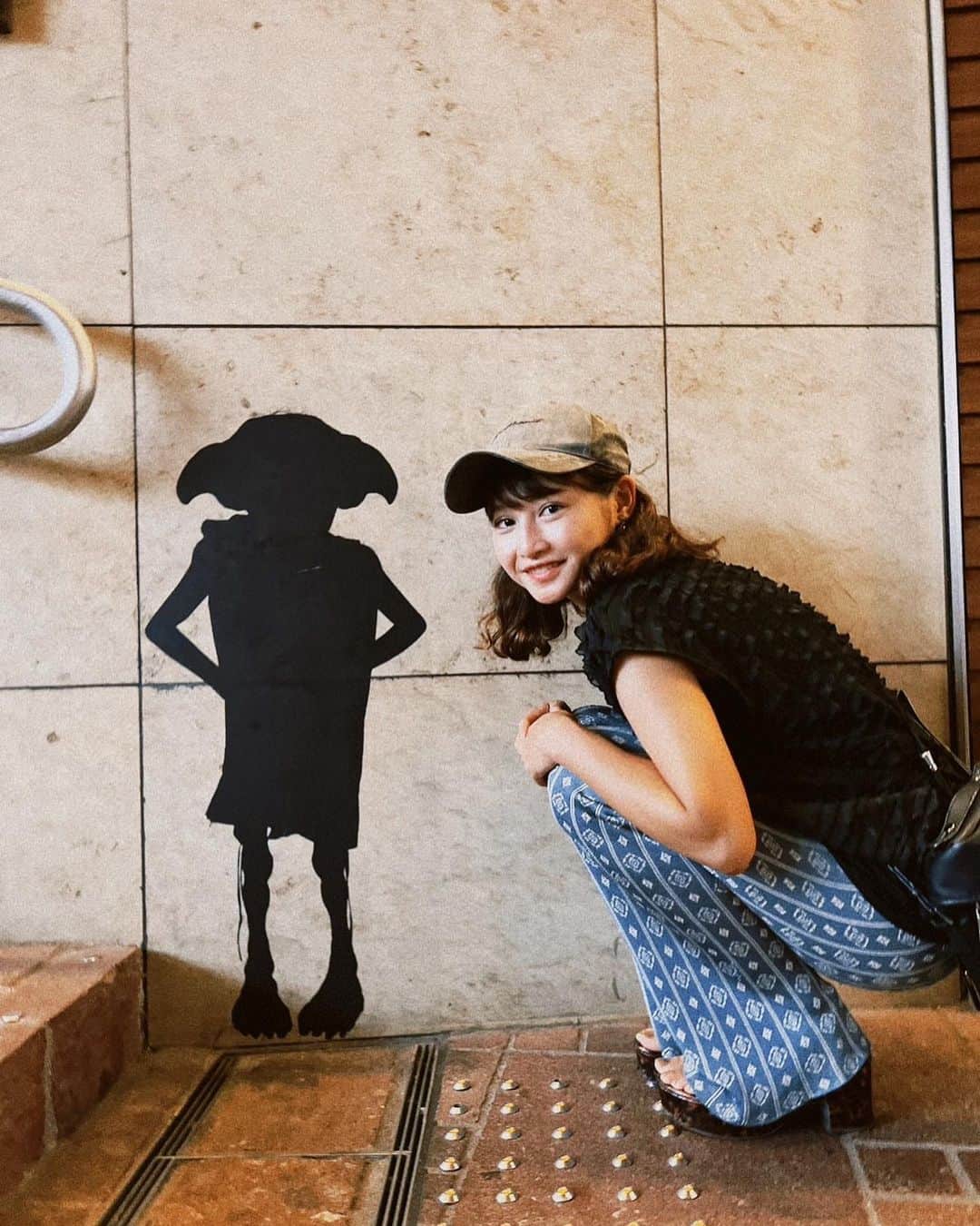森岡朋奈のインスタグラム：「#harrypotter  #ドビー #赤坂」