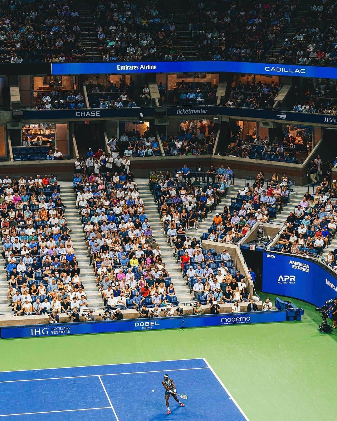 フランシス・ティアフォーさんのインスタグラム写真 - (フランシス・ティアフォーInstagram)「Thank you @usopen I love you soo much. Thanks for all the love and support. Y’all’s energy this year was unmatched. Crazy ride as always. Till next year ✊🏿✊🏿❤️❤️. #illbeback #TMC🏁🏁 #GODSTIMING🤞🏿🤞🏿  Photo credzz: 📸 @allproreels」9月12日 8時24分 - bigfoe1998